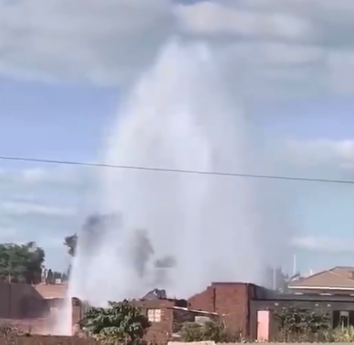 Water pipe rupture: Council to bill borehole drilling company,home owner